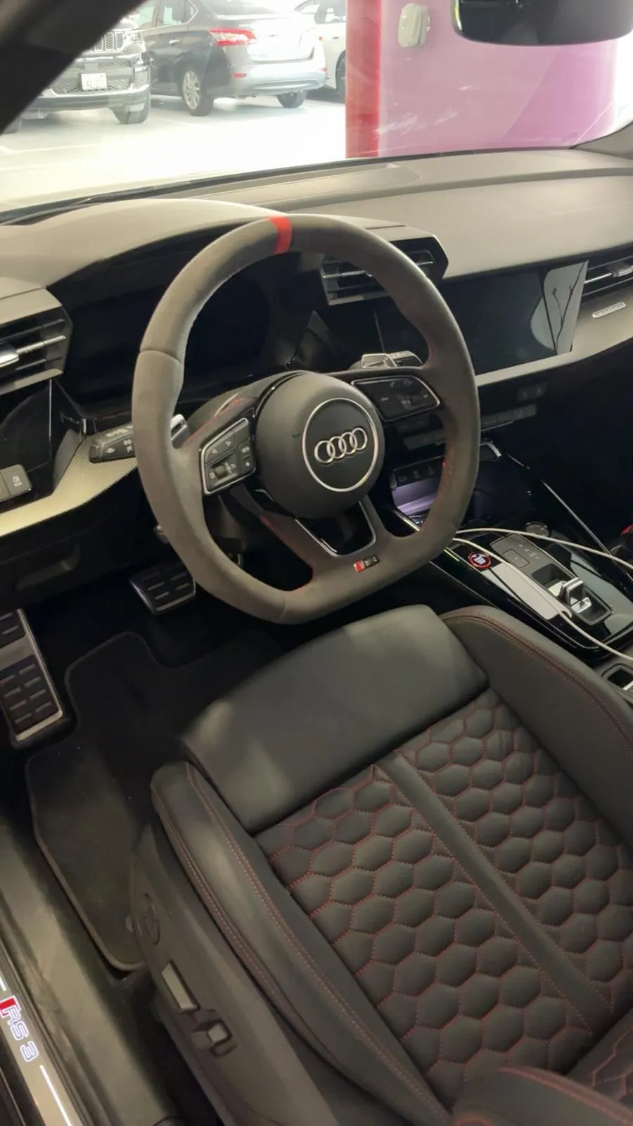 Audi RS 3 Sportback, poste de conduite